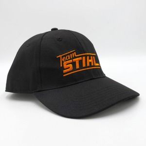 Team Stihl Snapback Trucker Hat Racing Cap German Construction Power Tools Black